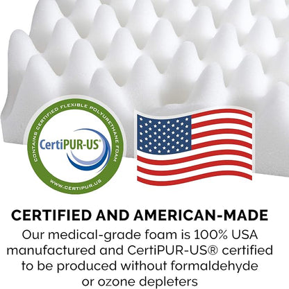 Furhaven Orthopedic Dog Bed for Large Dogs w/ Removable Bolsters & Washable Cover, For Dogs Up to 95 lbs - Plush & Velvet L Shaped Chaise - Deep Sapphire, Jumbo/XL