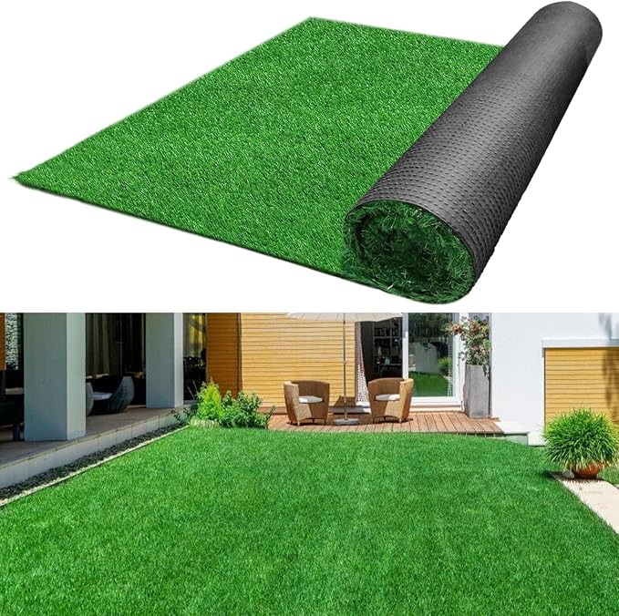 98.5 x 39.3in Dog Grass Pad, Extra Large Artificial Grass Turf Mat, Fake Grass for Large Dog Potty Training Indoor Outdoor Balcony Patio Lawn Decoration