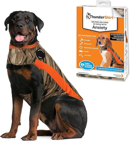 ThunderShirt for Dogs, XX Large, Camo Polo - Dog Anxiety Vest