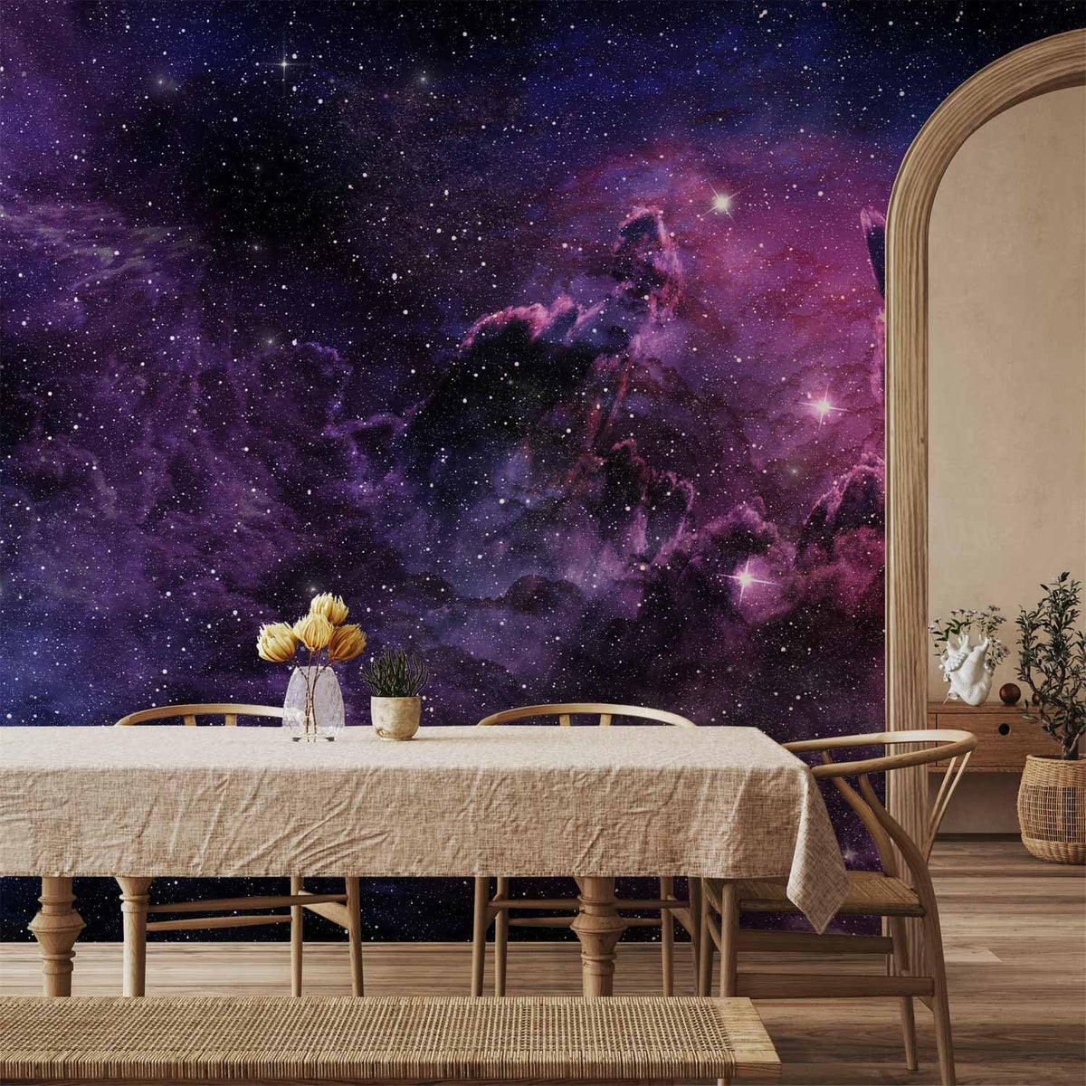 artgeist Wall Mural Cosmos Galaxy 118x83 in - XXL Non-Woven Wallpaper Fleece Wall Decor Photo Print Picture Image Design Home a-C-0022-a-a