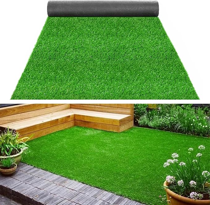 118.1 x 39.4 Inch (Pack of 1) Dog Grass Pad, Extra Large Artificial Grass Turf Mat, Fake Grass for Large Dog Potty Training Indoor Outdoor Balcony Patio Lawn Decoration
