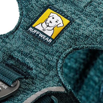 Ruffwear, Front Range Flex Dog Harness, Engineered Knit Construction for Ultimate Fit and Mobility, Lightweight Flexible Everyday Harness with Dual Leash Clips, Deep Teal, Large/X-Large