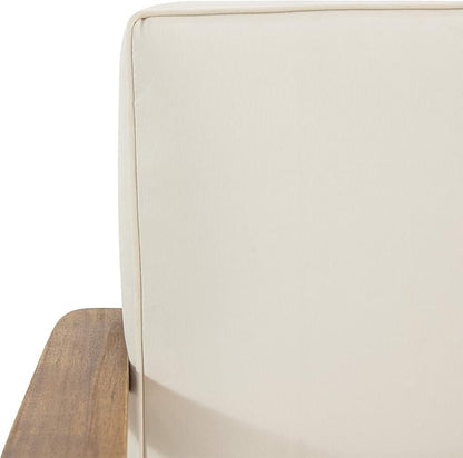 Christopher Knight Home Felix Outdoor Acacia Wood Club Chair (Set of 2), Teak Finish, Beige