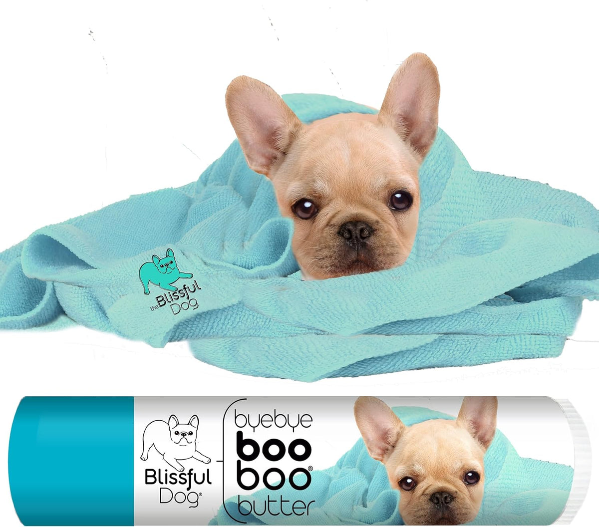 The Blissful Dog .15 oz Tube French Bulldog Booboo Butter