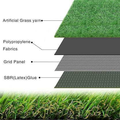 Artificial Grass for Dogs Pee Tray Fake Grass Mat for Professional Puppy Potty Trainer Replacement Dog Grass Pad for Indoor and Outdoor (30 x 20 Inch(Pack of 2))
