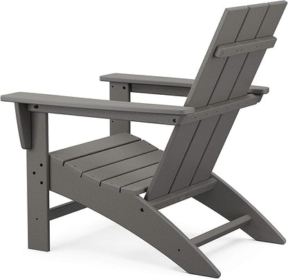 POLYWOOD AD420SA Modern Adirondack Chair, Sand