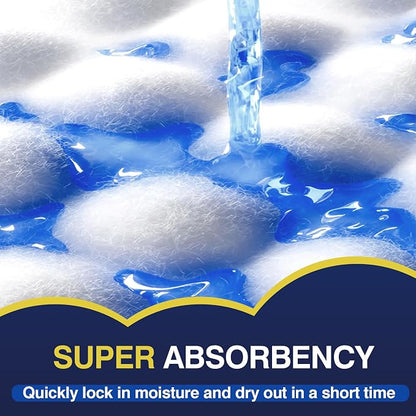 MKISS Bed Pads Disposable 36" x 36" (100 Counts), Large Incontinence Underpads Leakproof Quick Drying Max Absorbent Disposable Pee Pads for Elderly, Adults, Kids, Puppy Training