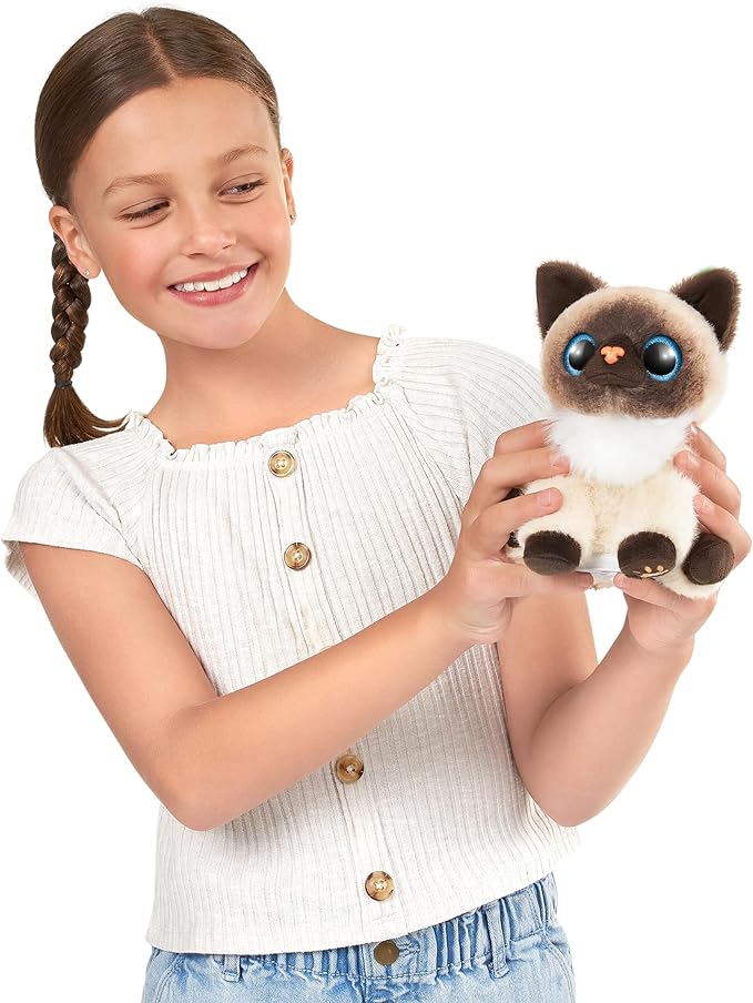 Pets Alive Smitten Kittens Surprise (Tabby Cat Ginger) by ZURU Nurture Play Soft Toy Unboxing Adopt Interactive 10 Sounds