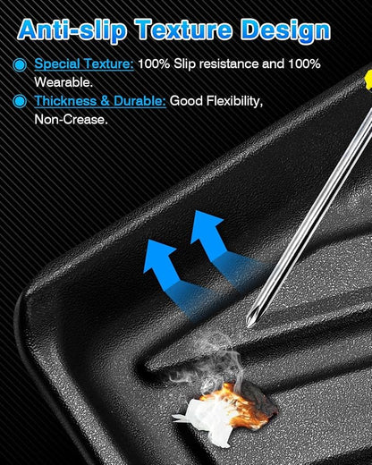 Cartist Cargo Liner Custom Fit for for Mazda CX-50 2023 2024 Accessories All Weather Rear Trunk Mat High Side Waterproof TPE Black