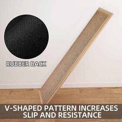 Kitchen Mat Set of 2 PCS, Cushioned Non Slip Rugs for Kitchen Floor, Absorbent Runner Comfort Standing Mats Washable for Kitchen, Office, Home (Brown, 17.3"x30"+17.3"x71")
