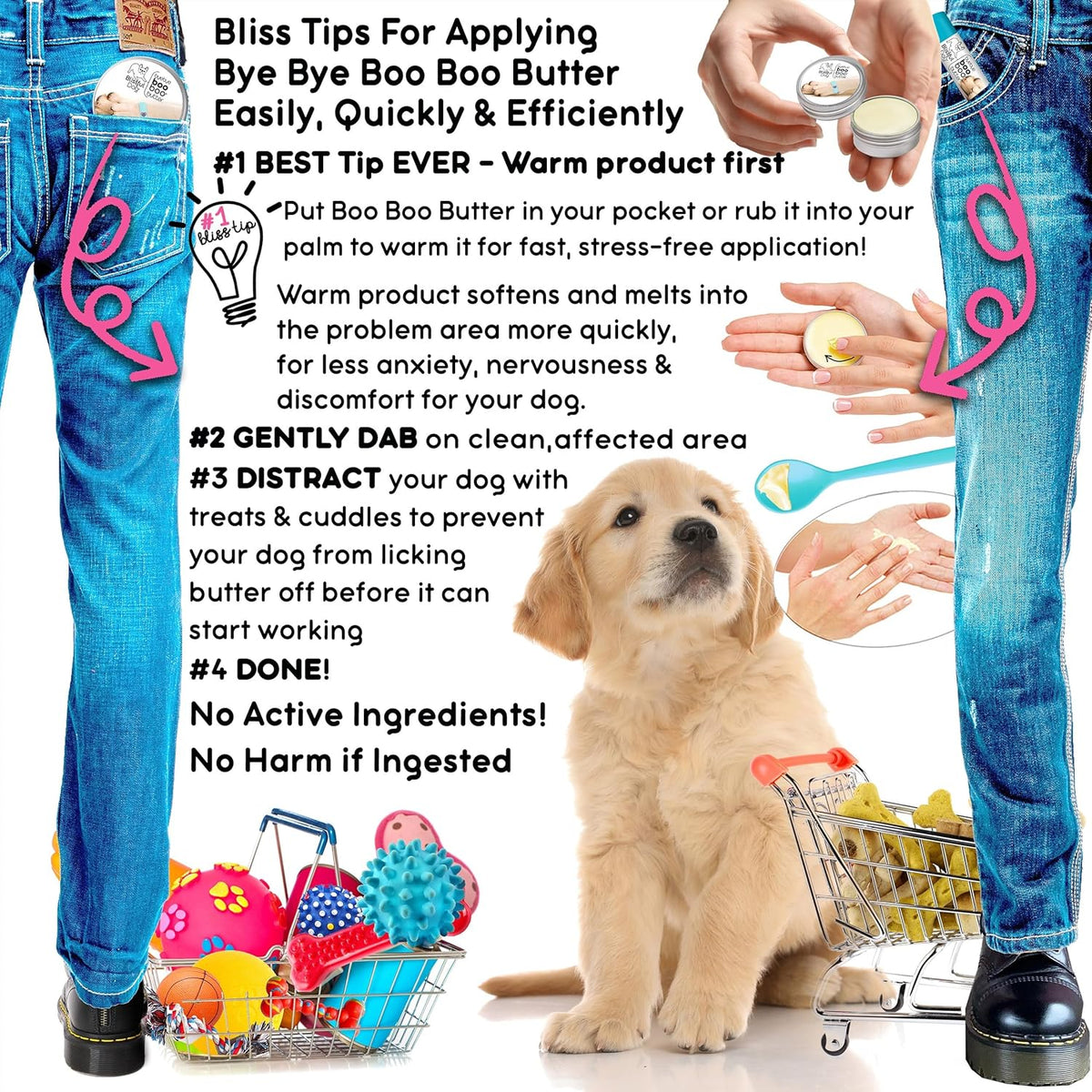 The Blissful Dog Nova Scotia Duck Tolling Retriever Boo Boo Butter, 1-Ounce