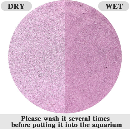 20 lbs Pink Sand, 0.4-0.8 mm Decorative Sand for Aquarium, Fish Tank, Candle, Vase Filler, Wedding Ceremony, Arts Crafts and Bowl Fillers