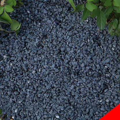18lb Black Cactus Pea Gravel Rocks,1/4 Inch Pebbles for Indoor Plants, Natural Succulent Rock and River Rocks Decorative for Aquariums, Vases, Outdoor Gardening, Top Dressing for Potted Plants