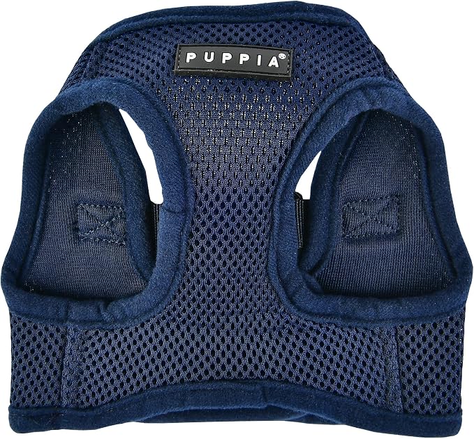 PUPPIA International PUAH305NYXS Soft Harness B Vest, X-Small, Navy