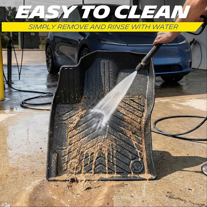 Michelin Vehicle Mats, Premier Series All-Weather TPE Custom Fit Liner for Honda Civic Sedan Hatchback Si (Include Sport) 2022-2026/Acura Integra 2023-2026 Floor Mats(3 Piece), Not Fit Hybrid