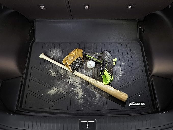 SMARTLINER Custom Fit Floor Mats 3 Row Liner Set Compatible with 2018-2025 Honda Odyssey