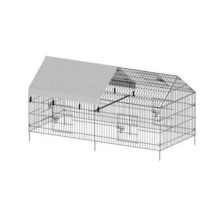 Pointed Wire Chicken Coop For Poultry Breeding