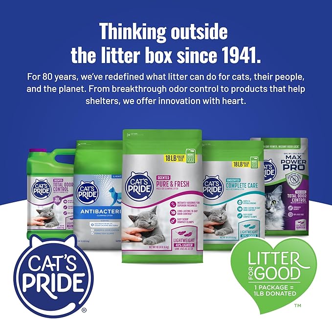 Cat's Pride Complete Care - Unscented 18lb Bag