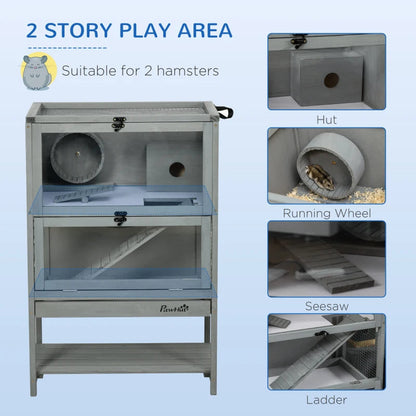 5-Tier Hamster Cage Mice Habitat Rat Habitat With Openable Top